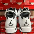 thumbnail image 4 of N I-K-E A i r-Jor-dan 6 Retro Oreo 2024 Size 8.5-10 White Black CT8529-112, 4 of 5