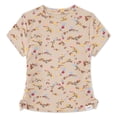 thumbnail image 4 of Levi Strauss Signature Girls Ruched Short Sleeve Top, Size 4-16, 4 of 7