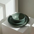 thumbnail image 3 of Stone Lain Elio 12-Piece Dinnerware Set Stoneware, Green, 3 of 6