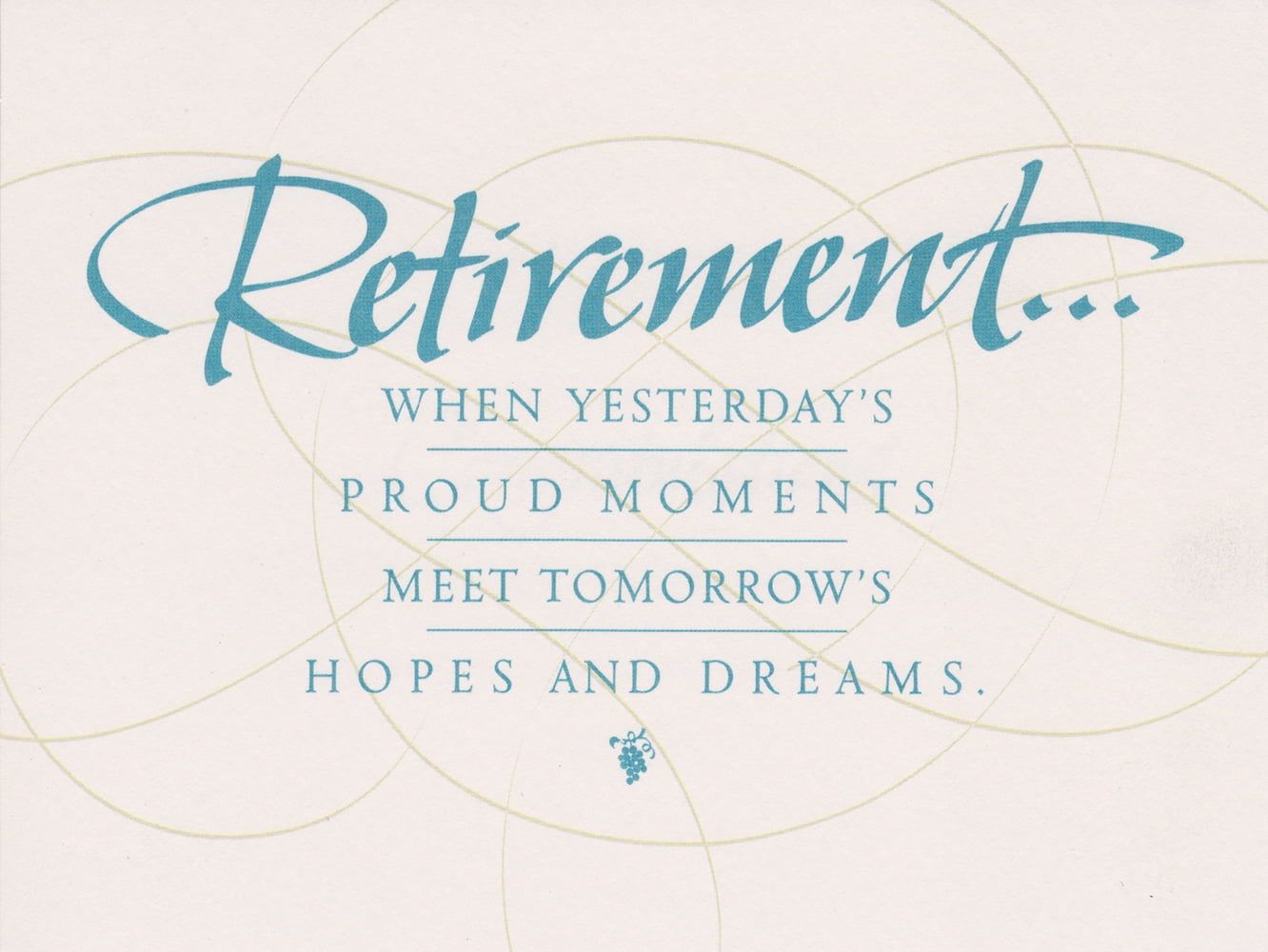 Retirement Congratulations Greeting Cards for Business or Personal Use