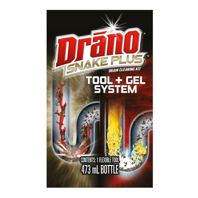 Drano Débouchoir Plus débouche-tuyaux et nettoyant de drains