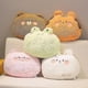 thumbnail image 3 of 35cm Kawaii Animal Plush Toys - Teddy Bear, Rabbit, Frog, Tiger, Pig, Cartoon Stuffed Soft Pillow Back Sofa Cushion for Girls and Kids, 3 of 5