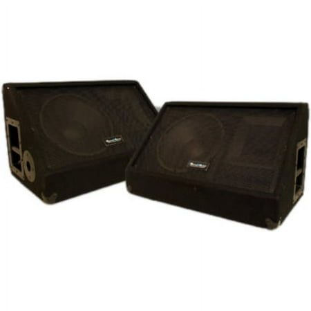 Seismic Audio Pro Audio SA-12MX 2-way Indoor Floor Standing, Pole Mount Speaker, 250 W RMS, Black