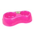 thumbnail image 1 of Methold Tazón de comida para perros, dispensador automático de agua, alimentadores, fuente de agua para gatos de doble puerto Suministros para perros, 1 of 3