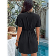thumbnail image 4 of Traje de Baño para Mujer, con Botones, para Playa, Bikini, Color Negro, Talla L, 4 of 6