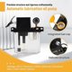 thumbnail image 5 of 2L Lubricating Oil Pump Automatic Lubricating Oil Pump Electromagnetic Lubrication Pump Lubricator, 5 of 5