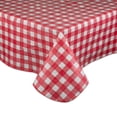 thumbnail image 2 of Design Imports Red Check Vinyl Tablecloth 60X84, 2 of 5