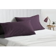 thumbnail image 2 of HNB Store Pillow cases Premium 1000TC | Luxury Soft Egyptian Cotton Pillow Case | Queen 20x30" inch | 2 Pieces Pillow Case | Plum, 2 of 6