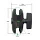 thumbnail image 2 of 9CM Length Aluminium Alloy Double Socket Arm for RAM with 1.5 Inch Ball Base Mount Motorcycle Camera, 2 of 5