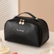 thumbnail image 1 of Bolsa de maquillaje, bolsa de maquillaje portátil de gran capacidad, bolsa de artículos de tocador portátil de viaje, bolsa de almacenamiento de alta gama, 1 of 6