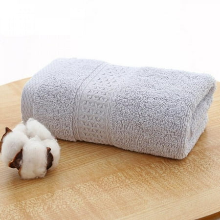 

Greyghost 1Pc Towel Pure Cotton Thick Absorbent Towel Face Towel Pure Plain Towel H