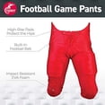 thumbnail image 2 of Cramer Youth 7 Pad Football Game Pants, Red, Youth Small, 2 of 2