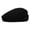 Black, variant on Women Men Knitted Crochet Winter Warm Beret Hat Painter Newsboy Ivy Beanie Flat Cap
