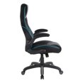 thumbnail image 3 of Xeno Gaming Chair in Black and Blue Faux Leather, 3 of 17