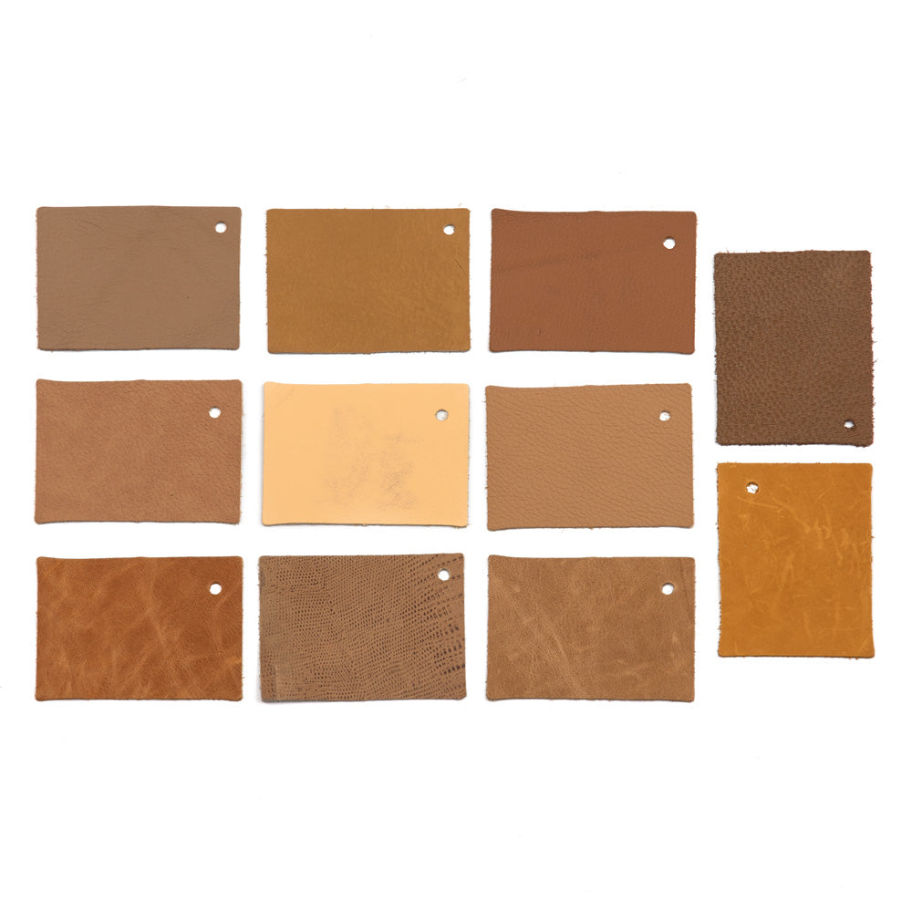Light Weight Upholstery Leather - Full Leather Hide - 3 oz Cowhide