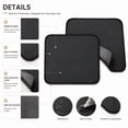 thumbnail image 3 of Fireproof 15x18in Heat Resistant Mats-Heat Resistant Mats for Countertop for Air Fryer - Hot Pad Air Fryer Mat Compatible with Ninja, Coffee Maker, Toaster, Oven - Black, 3 of 6