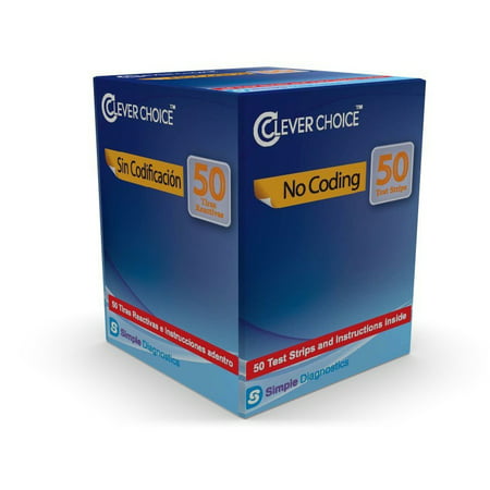 Pharmacist Choice / Clever Choice Voice 50's Test Strips ( for Use with Clever Choice Voice or Voice + Meter )