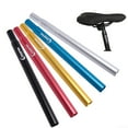 thumbnail image 2 of ​Mountain Bike Bicycle Aluminum Alloy Seat Post Tube Rod Optional Color & Size, 2 of 5