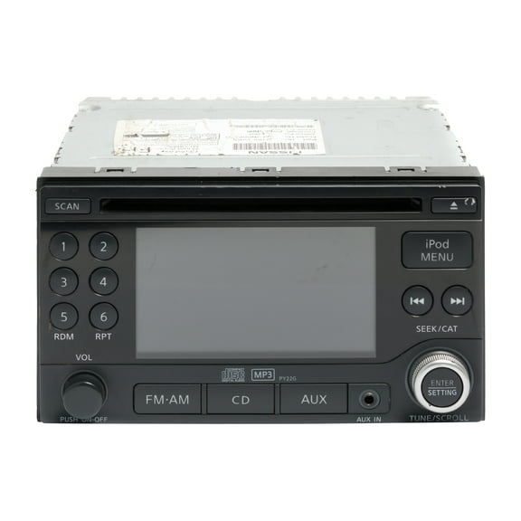 Restored 201112 Nissan Rogue AM FM Radio Single Disc CD MP3 Sat Ready 259153SG0B (Refurbished)