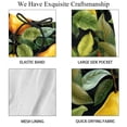 thumbnail image 4 of luoweisi Men's Beach Shorts Quick Dry Swim Trunks with Mesh Lining Pear 2XL, 4 of 5