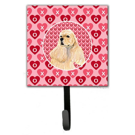Caroline's Treasures Cocker Spaniel Leash Holder and Wall Hook