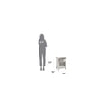 thumbnail image 2 of Homestyles Arts & Crafts Off-White Nightstand, 2 of 5