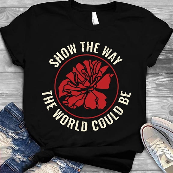Hadestown Flower Logo T-Shirt - Hadestown Merch