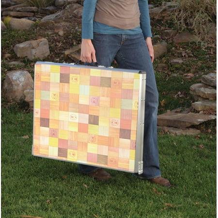 Coleman PackAway 4-in-1 Portable Mosaic Camping Tailgating Outdoor Picnic Table | Walmart Canada