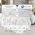 thumbnail image 5 of Pinch Comforter Soft as Feathers Polyfill Microfiber Fabric 8-Side & Corner Loops Luxurious Perfect for Home and Hotel Pack of 1 Alaskan King_120 X 120 Inch, 5 of 5