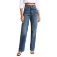 thumbnail image 1 of Jean de Mujer Levi's Ribcage Largo Completo Azul Valley View Talle 30, 1 of 6