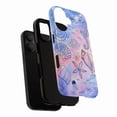 thumbnail image 6 of Ocean Sea Life Phone Case for iPhone 16 15 14 13 12 Pro Max Plus, Pink Cover with White Seahorse Shell Starfish Design, 6 of 6