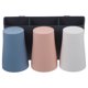 thumbnail image 1 of 1 juego de taza para hacer gárgaras en la pared y soporte para pasta de dientes, organizador de plástico para el baño (azul, blanco, rosa), 1 of 6