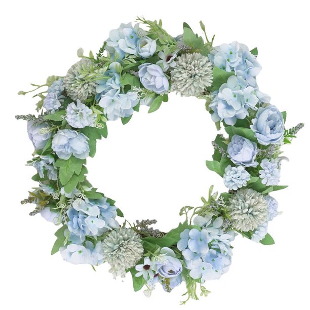 Wweixi Artificial Flower Garland Door Wall Hanging Simulation