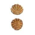 thumbnail image 4 of Doll House Mini Light Brown Plastic Flowerpot for Decoration with Creative Round Basket Design 3.5, 4 of 5