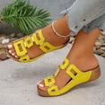 thumbnail image 6 of RUIYANQI Women's Perforated Wedge Flats - Breathable Cutout Slip On Shoes, Comfortable Casual Loafers, Trendy Laser Cut Footwear, Arch Support Walking Shoes, 6 of 9