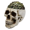 thumbnail image 5 of Day of The Dead War Ammo Bullet Casings Grinning Skull Decorative Stash Box, 5 of 6
