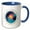 Blue/White, variant on 3drose, American Beaches - Tumon Beach, Tumon, Guam Summer Travel Gift, 11oz Mug