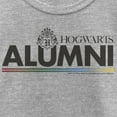 thumbnail image 2 of Girl's Harry Potter Alumni Hogwarts Graphic Tee Athletic Heather Small, 2 of 5