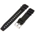 thumbnail image 1 of Timex Q7B723 Repuesto para hombre, de resina, rendimiento deportivo, 19mm, color negro Timex Timex, 1 of 2