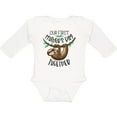 thumbnail image 3 of Inktastic Our 1st Mother's Day Together Cute Mom and Baby Sloth Boys or Girls Long Sleeve Baby Bodysuit, 3 of 5