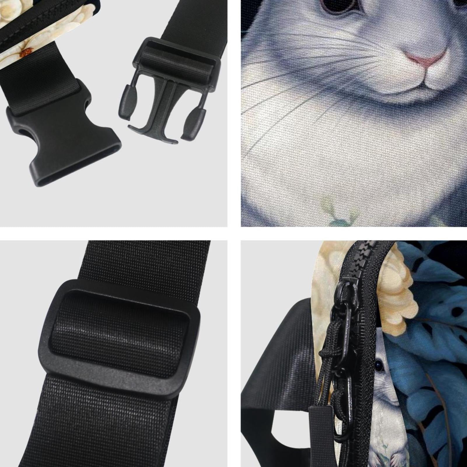 Chinchilla Waist Pack Fanny Pack Running Belt Lightweight Adjustable with Extension Strap Unisex