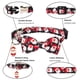 thumbnail image 5 of Collar para perro ADOGGYGO, pajarita grande de Papá Noel roja ajustable, 5 of 5