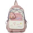 thumbnail image 1 of LHSHID Kawaii Backpack for Girls Teen Middle School College Daypack for Travel Casual Bookbag with Cute Pendant (Yellow), 1 of 6