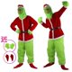 thumbnail image 2 of Atuendos Únicos para Papá Noel Grinch Destacan en Fiestas de Navidad Disfraces de Halloween Disfraces de Halloween para Mujeres Hombres, 2 of 4
