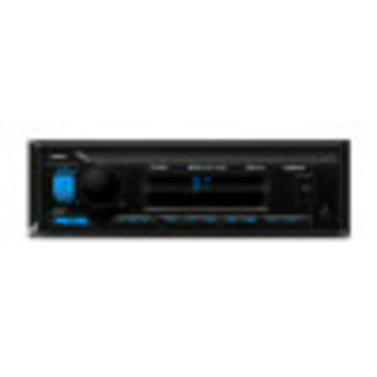 Planet Audio P350MB Car Audio Stereo System Single Din Bluetooth Audio and Calling Head Unit MP3