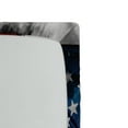 thumbnail image 2 of Ambesonne American Flag Fitted Sheet, Banner in Sky, Twin XL Size, Grey Red Blue, 2 of 2