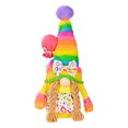 thumbnail image 1 of Arco iris sombrero fiesta cumpleaños decoración muñeca sin rostro Rudolph adornos Wmkox8yii fhajkh2994, 1 of 1