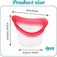 thumbnail image 2 of 4Pcs Eye Wash Cup Eye Wash Bath Kit Silicone Eye Cleaning Cup for Eye Rinse, Portable Eye Care Tool Eye Cleaner Cup for Quick Relief Tired Eyes Cleaning Eye, 2 of 7