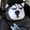 thumbnail image 3 of SPRING PARK Cute Cartoon Puppy Kitten Printed Detachable Headrest Car Seat Neck Pillow Cushion for Auto Vehicle, Car Cute Cartoon Interior, 3 of 7