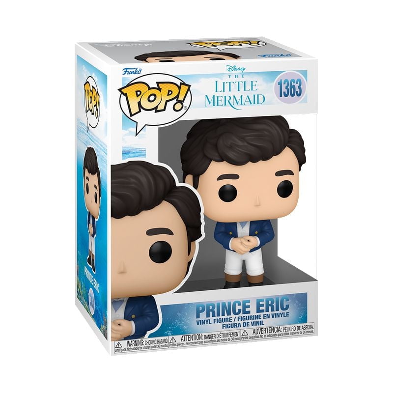 Funko Pop! Disney: The Little Mermaid - Live Action - Prince Eric Figurine En Vinyle
